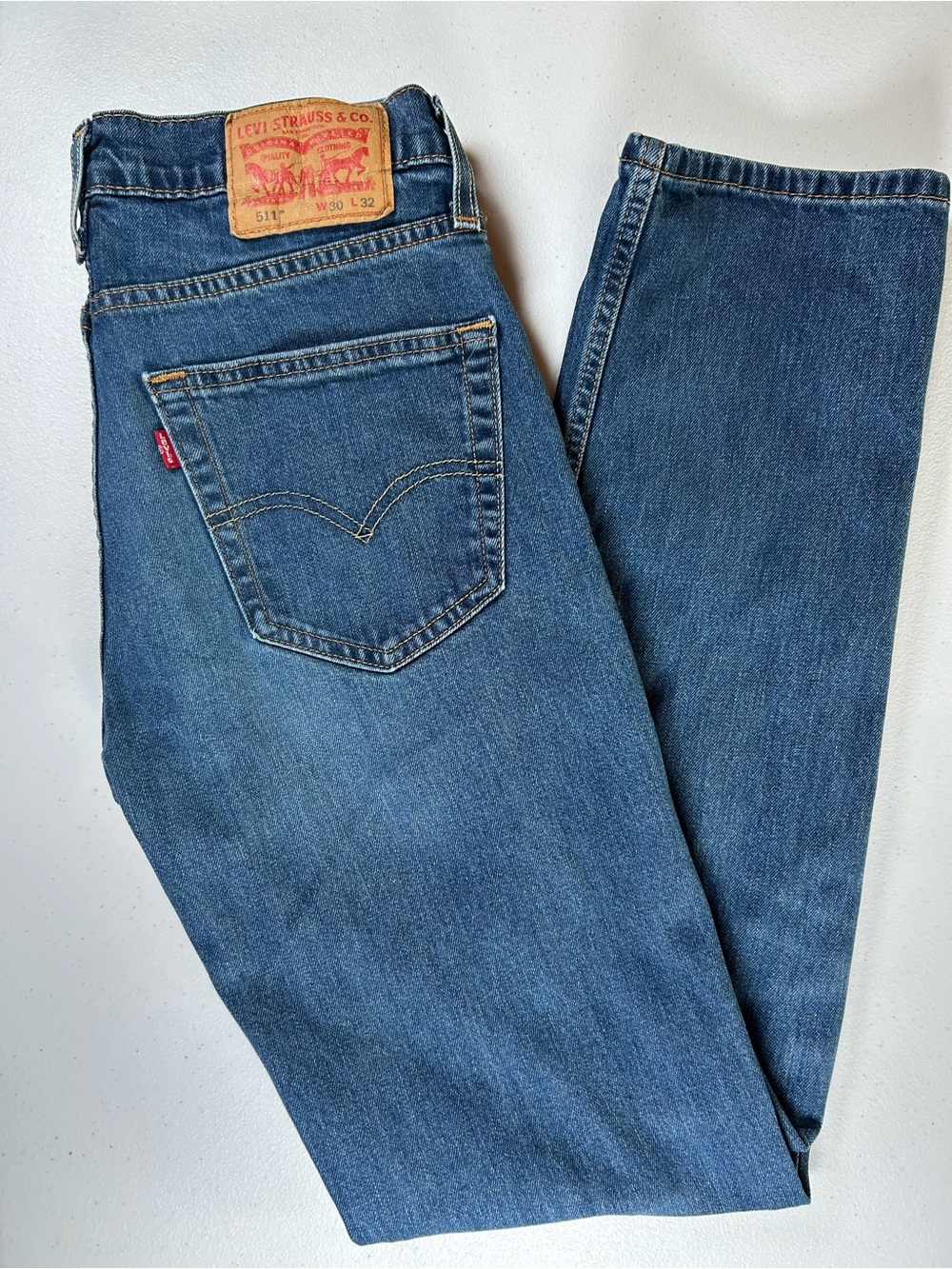 Levi’s 511 Slim Fit Jeans Men’s Blue Medium Wash Denim Size 30x32